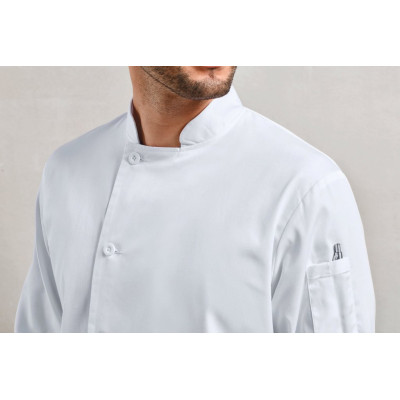 ‘Essential’ long-sleeved chef’s jacket.